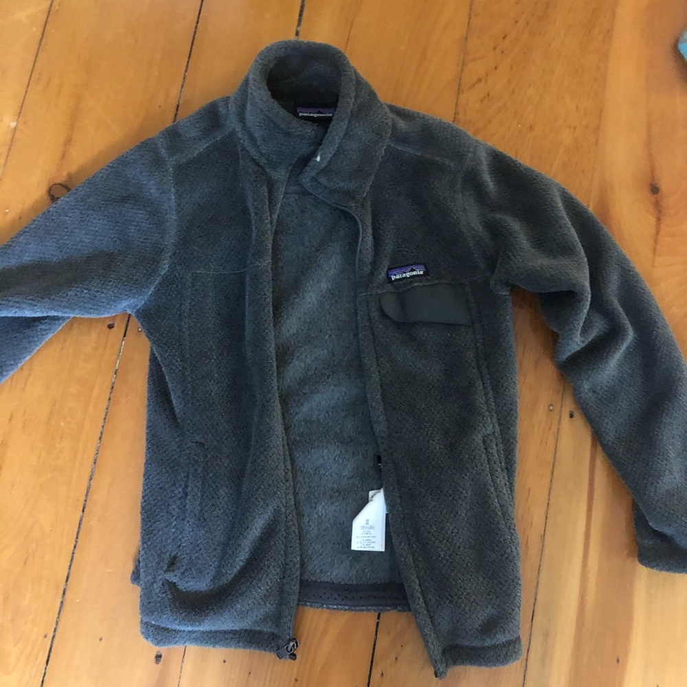 Grey Fleece Patagonia Zip Up
